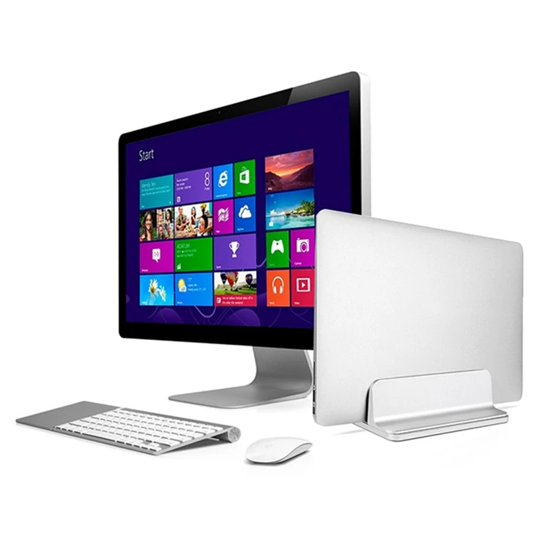 Вертикальный 2 в 1 ноутбук/планшет Регулируемая подставка металлическом