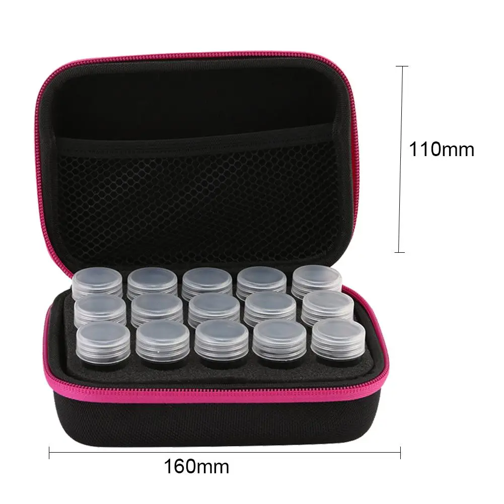 

15 Grids Storage Sticker Box Diamond Painting Box Tool Container Storage Box Carry Case Holder Plastics Bead Organizer Storage