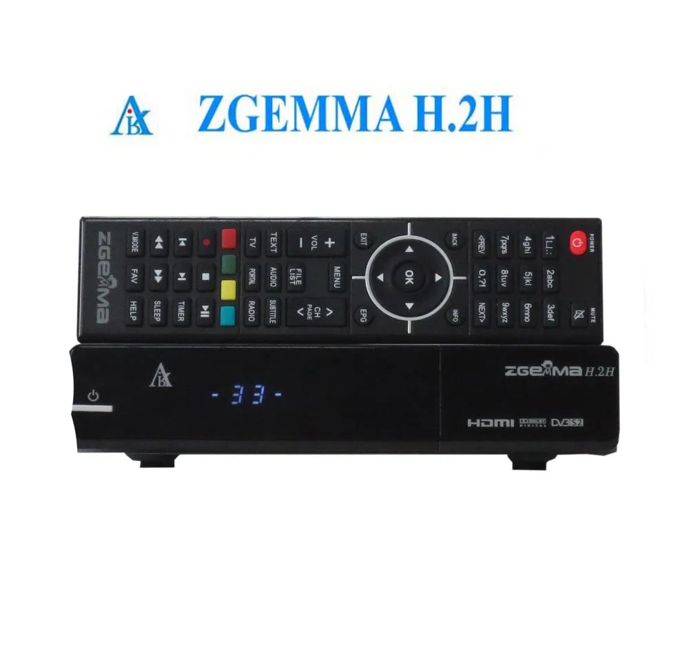 Новейший UHD 4K ZGEMMA H9.2H DVB-S2/DVB-C/T2 H.265 Enigma2 Linux 4,1 Система DVB Декодер приемник с ультра-быстрым четырехъядерным процессором