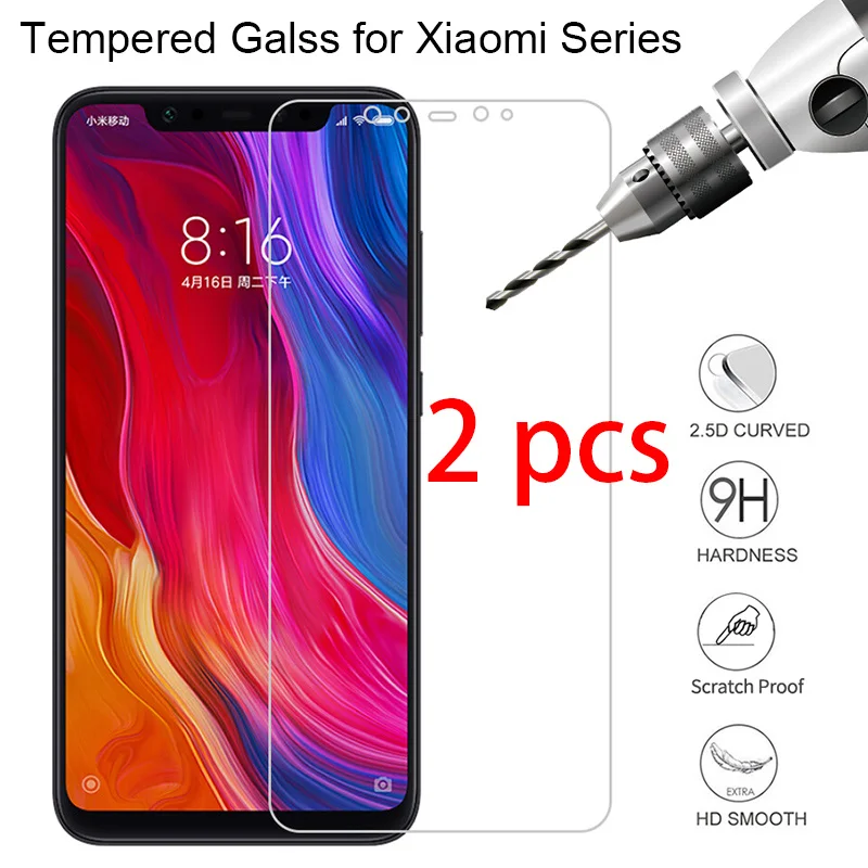 2 шт.! Защита экрана 9H HD для Xiaomi mi x 3 2S 2 Max 3 2 закаленное защитное стекло на Xiaomi mi Note 3 2