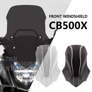 motorcycle windscreen windshield deflector protector motorcycle wind screen moto for honda cb500x cb 500 x 2012 2020 2019 2018 free global shipping