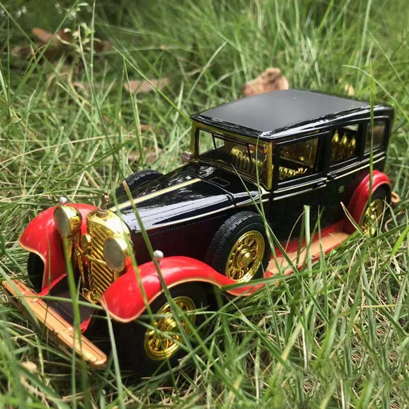 1:32 литая металлическая модель автомобиля игрушки Винтаж Rolls Royce классика Реплика