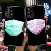 very cool mask phone case hull for samsung galaxy a70 a50 a51 a71 a52 a40 a30 a31 a90 a20e 5g a20s black shell art cell cove