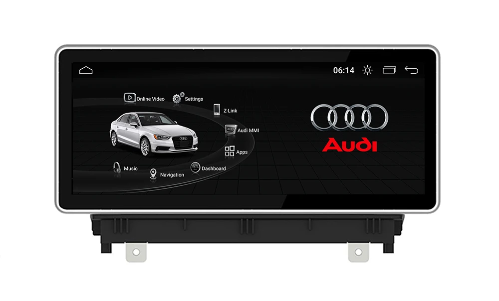 Автомобильный мультимедийный плеер Android 10 Snapdragon 4 ГБ 64 GPS-навигация радио для Audi A3