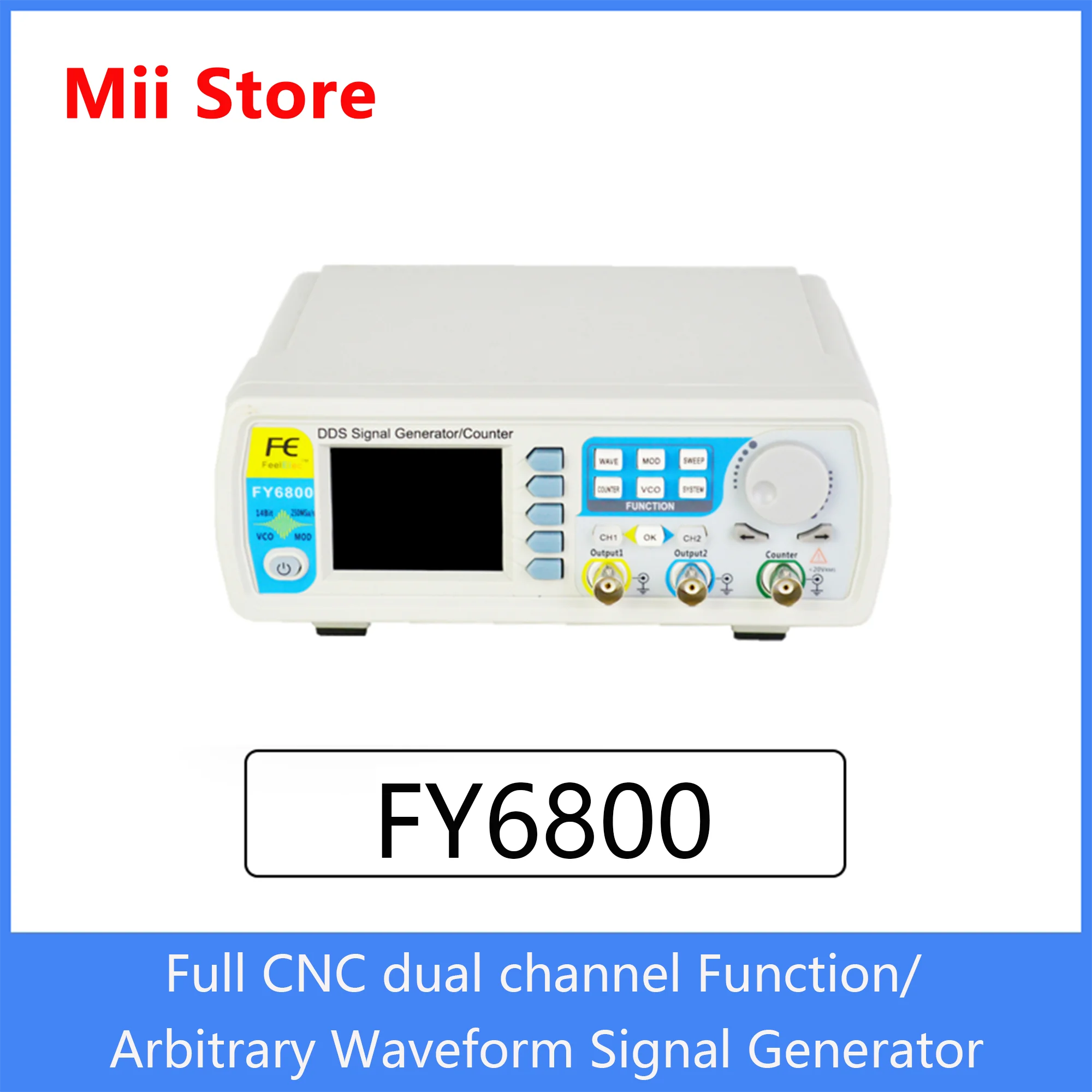 Günstig Feeltech FY6800-40Mhz Signal Generator Direct Digital Synthese Frequenz Generator