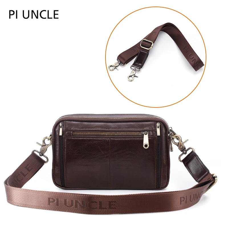 Сумка-мессенджер Мужская из натуральной воловьей кожи |