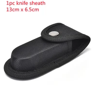 tool fold knife bag pouch case sheath nylon belt loop carry storage flashlight pocket holder waist pack outdoor camp kit