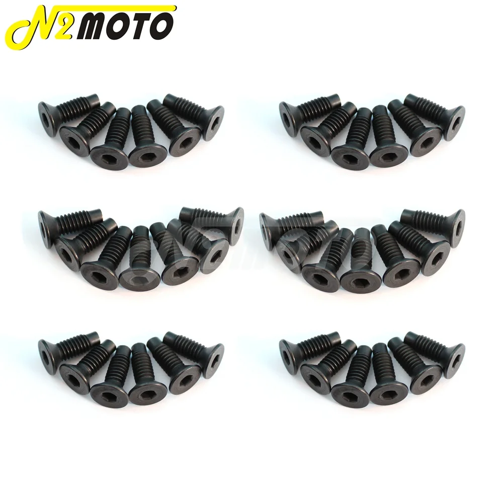 Полный комплект креплений на лобовое стекло для мотоцикла Комплект болтов