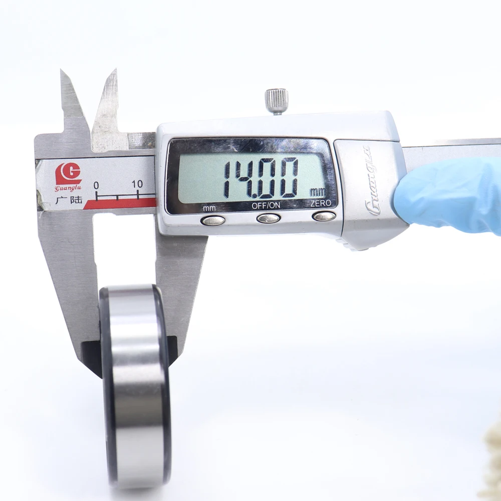 6303RS подшипник ABEC 5 (2 шт.) 17*47*14 мм Глубокий паз 6303 2RS шарикоподшипники 6303RZ 180303 RZ RS EMQ