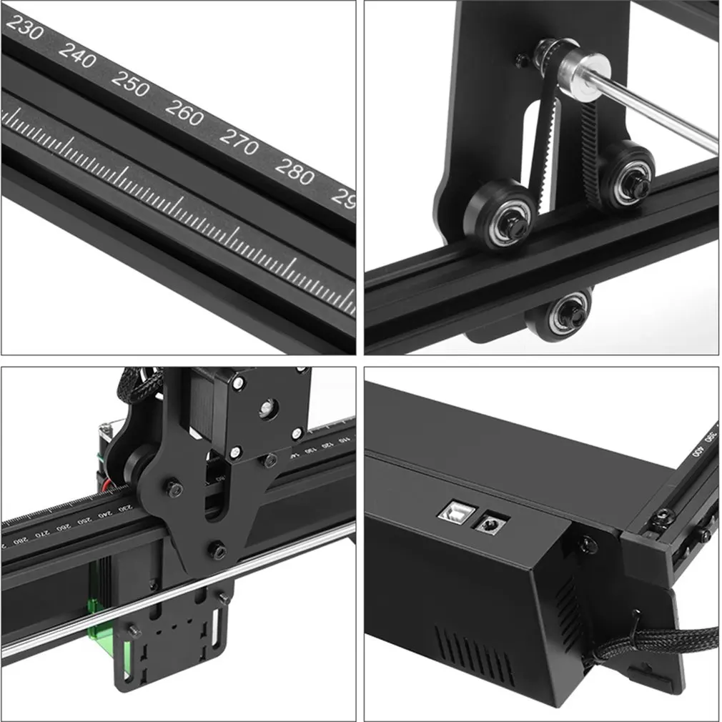 

20W Laser Engraving Cutting Machine Durable Practical High Engraving Speed with Laser Beam Safety Guard US Plug