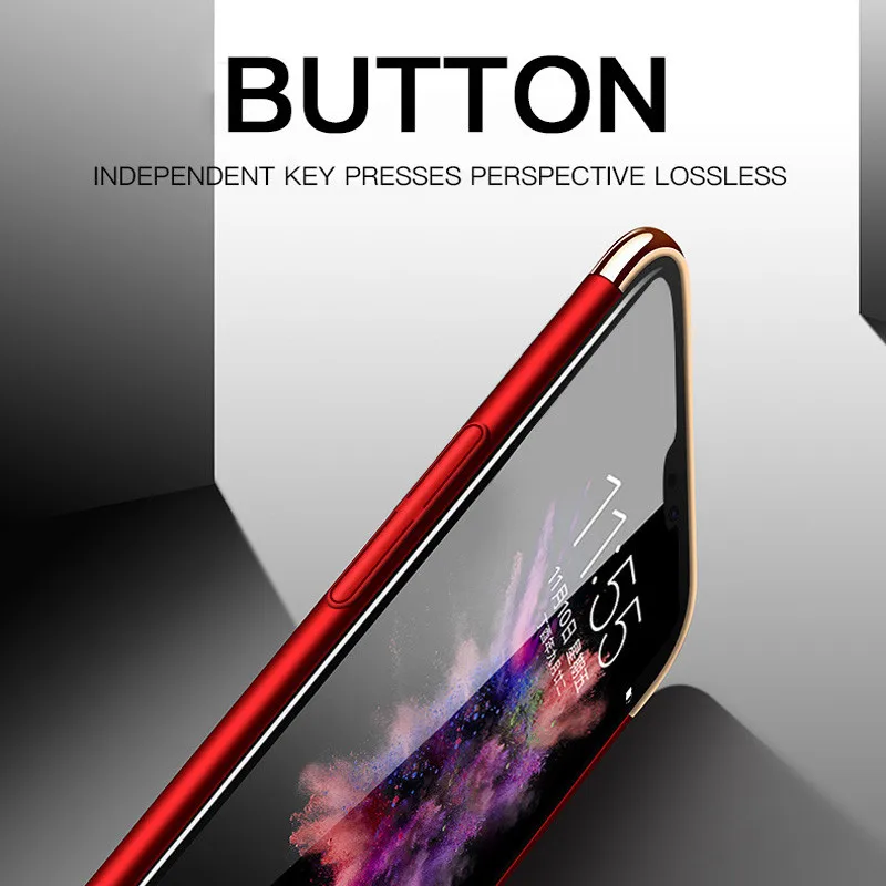 Housing For Samsung Galaxy J2 J4 J6 + 2018 Case 3 in 1 Set Hard Matte Plating Plastic Back Phone Cover J5 J7 PRIME |