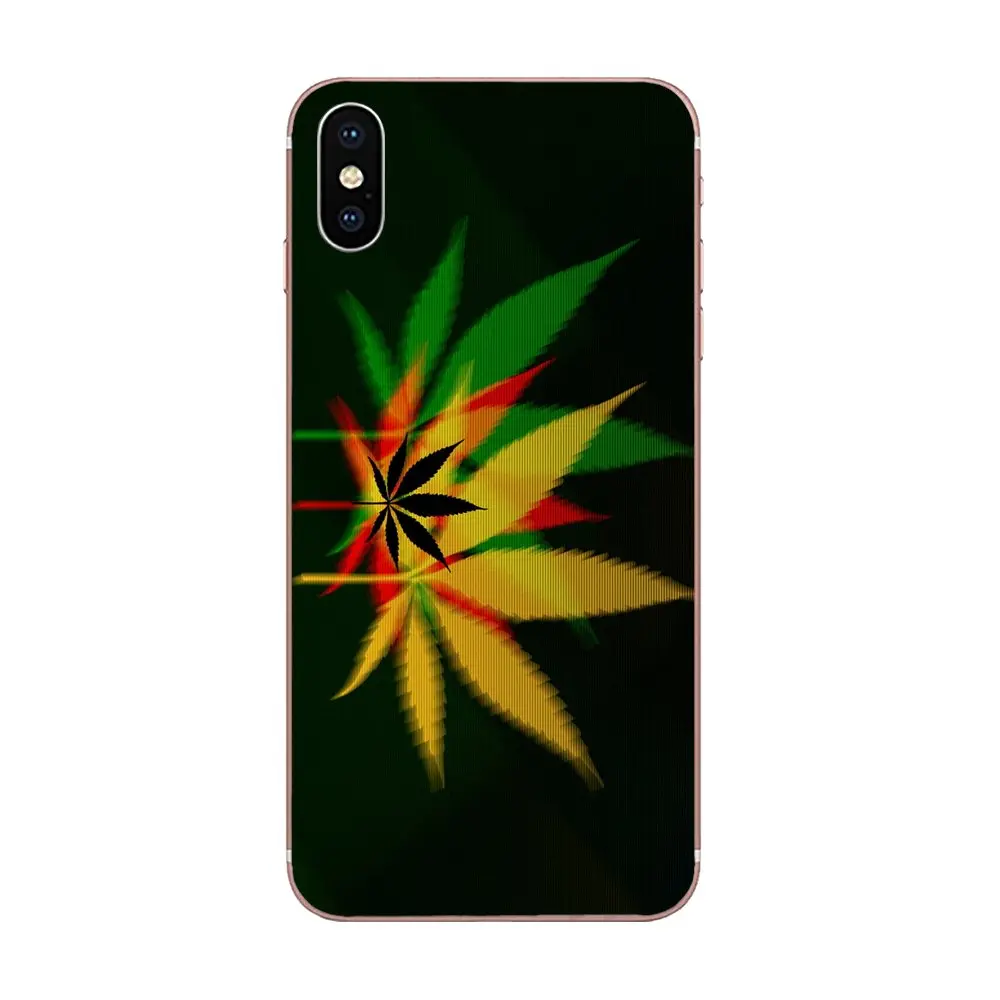 Чехлы из ТПУ для Huawei P7 P8 P9 P10 P20 P30 Lite Mini Plus Pro 2017 2018 2019 с пеньковыми листьями|Бамперы|