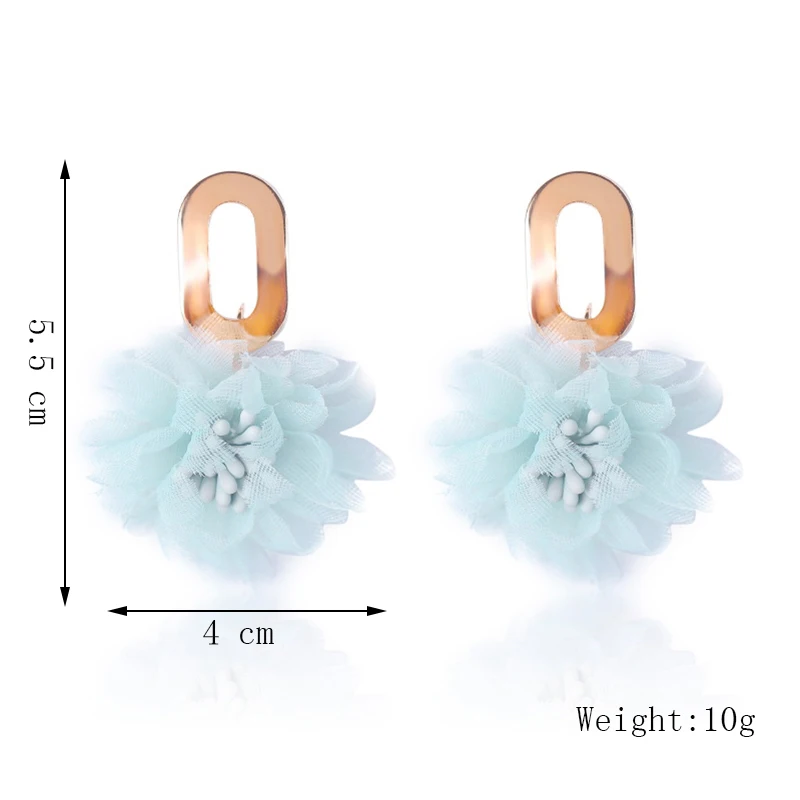 2019 геометрической формы в стиле бохо с красным кружевом милые серьги подвеской
