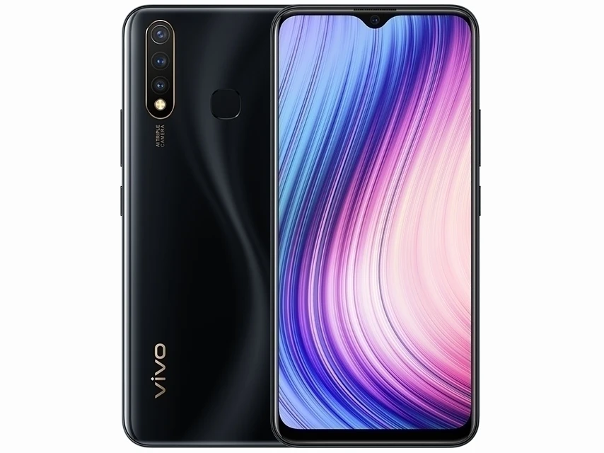 Vivo Y5S смартфон 6,5" Helio P65 Восьмиядерный 6 ГБ ОЗУ 128 Гб ПЗУ Android 9,0 5000 МП 4 камеры мАч отпечаток пальца+ лицо