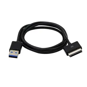 Portable USB3.0 Cord 40Pin Cable For ASUS TF101 TF201 TF300 Tablet Data USB Charge