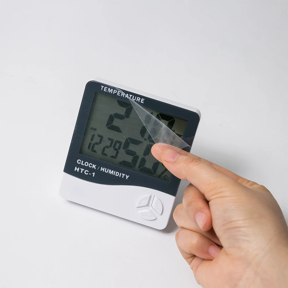 Multifunction Thermometer Hygrometer Automatic Electronic Temperature Humidity Monitor Clock 3.2inch Large LCD Screen | Инструменты