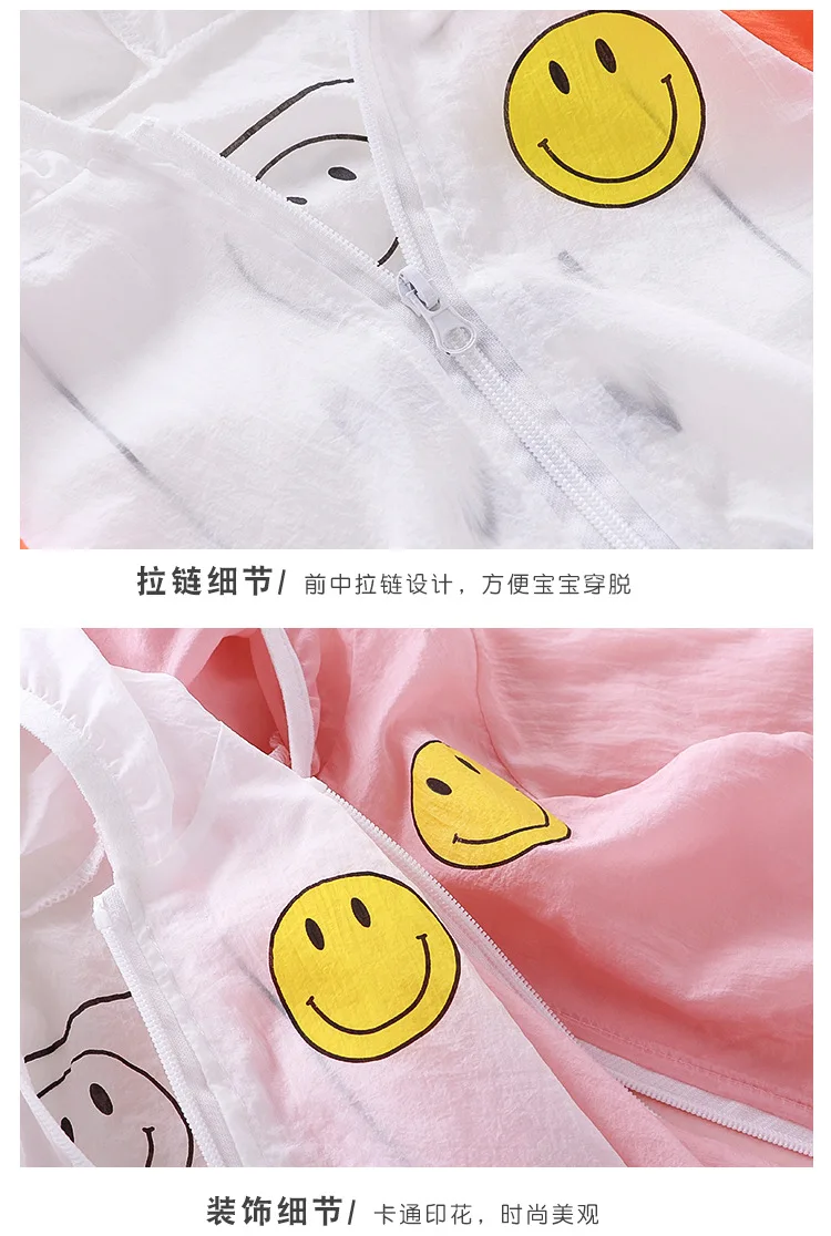 Летняя детская одежда с защитой от солнца рубашка рисунком для мальчиков и