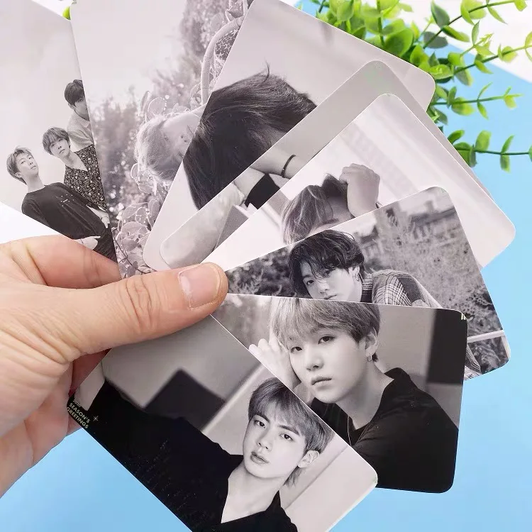 Южнокорейские группы KPOP Bangtan 2020 календарь набор фотокарт ломо постер настенные