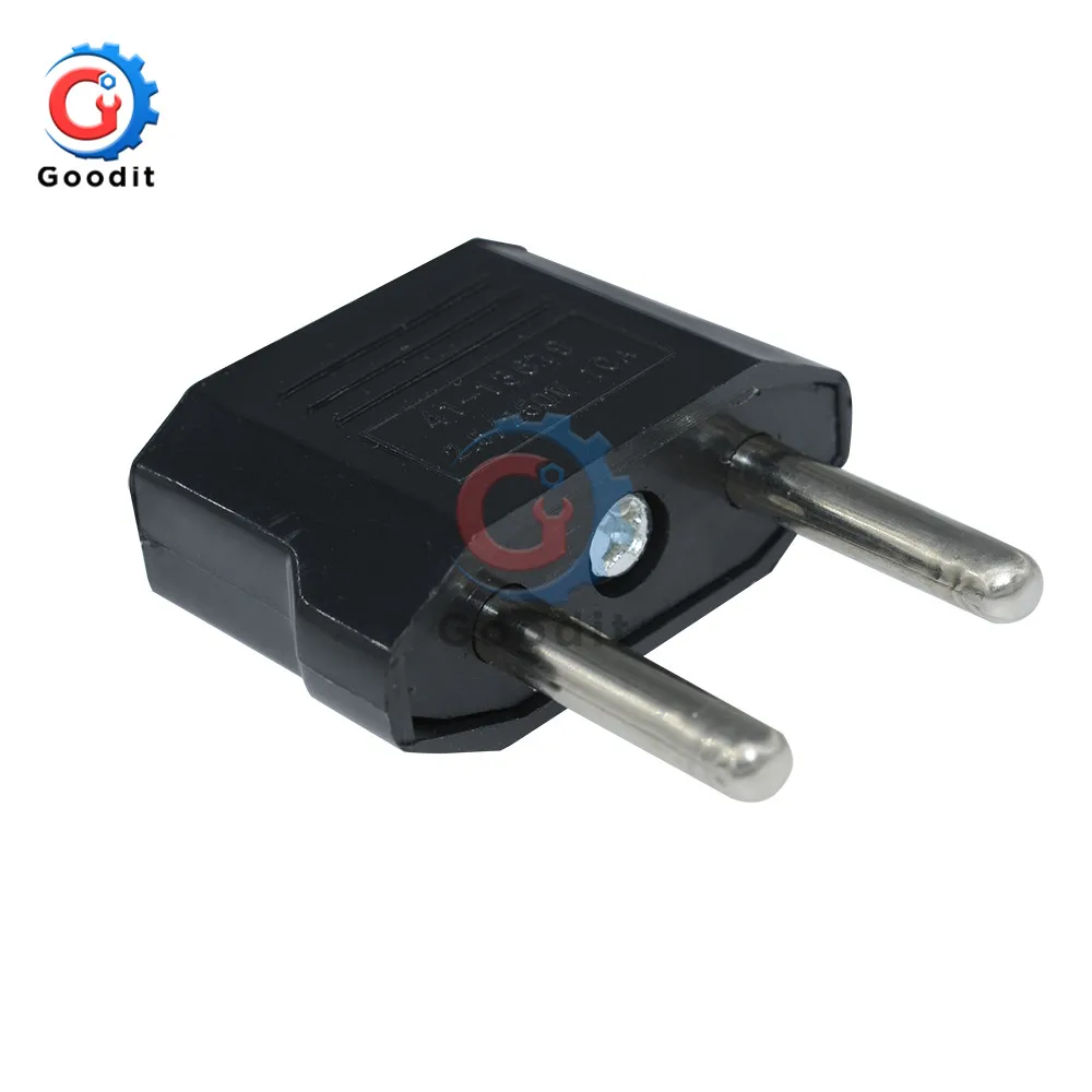 2 шт. универсальная штепсельная вилка США в ЕС евро Европу дорожный настенный