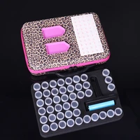 44 pcs bottles 5d diamond painting accessories tools storage box carry case diamant painting tools container bag with roller