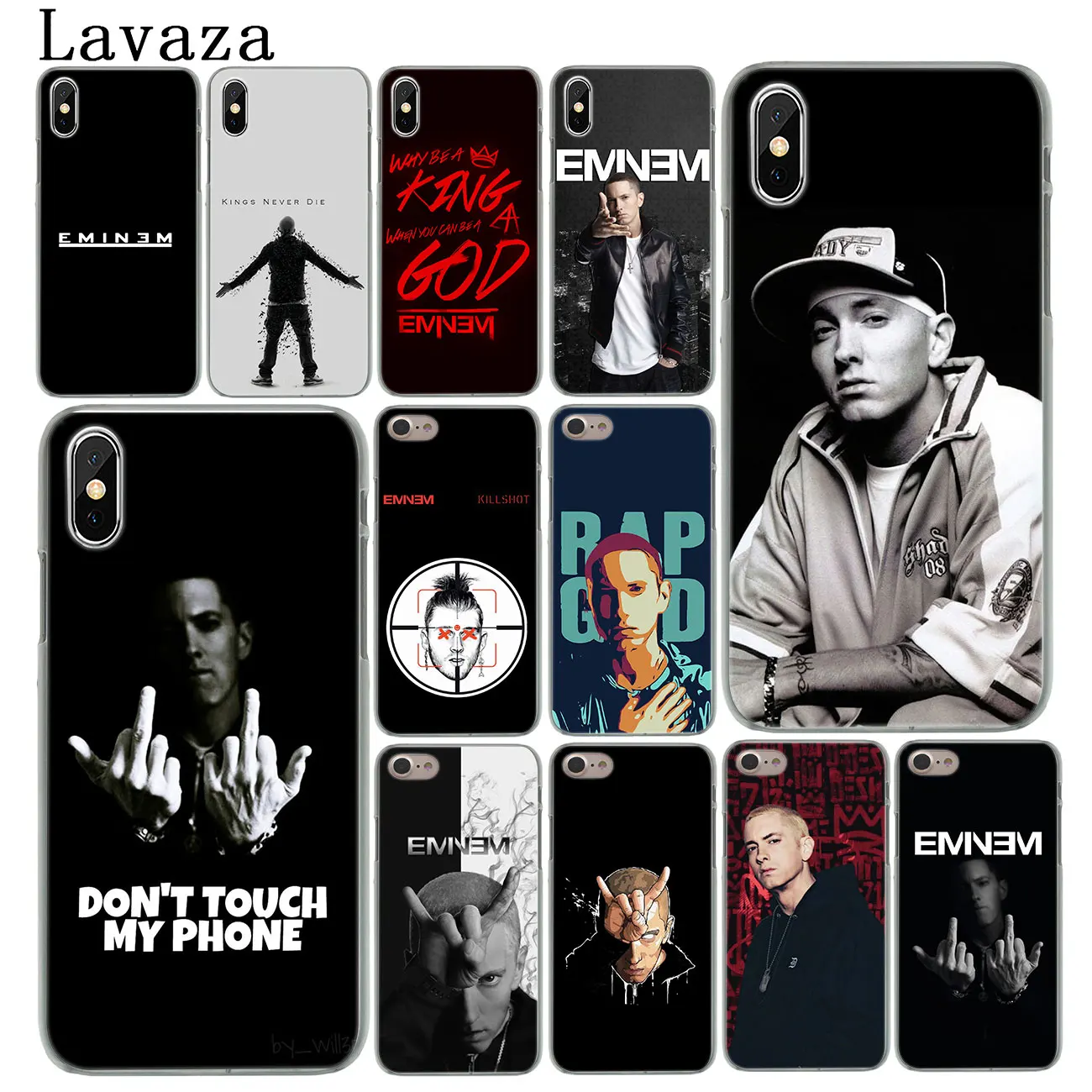 Жесткий чехол Lavaza Эминем рэп pop Mile singer для iPhone XR X XS 11 Pro Max 10 7 8 6S 5 5S SE 4S 4 | Мобильные