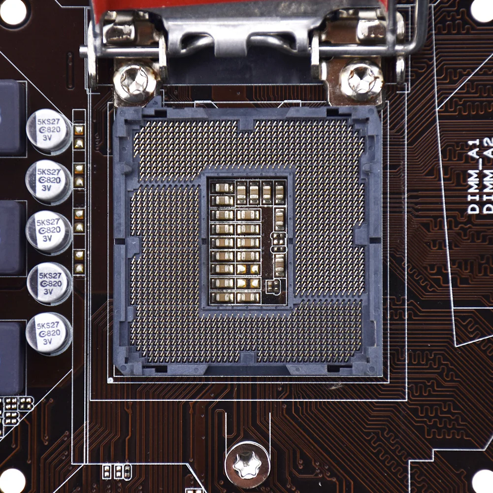 Материнская плата ASUS P8Z77-V LX LGA1155 с поддержкой DDR3 для процессоров 3770K и 1230 V2, проверенная и использованная с кардинальной пластиной.