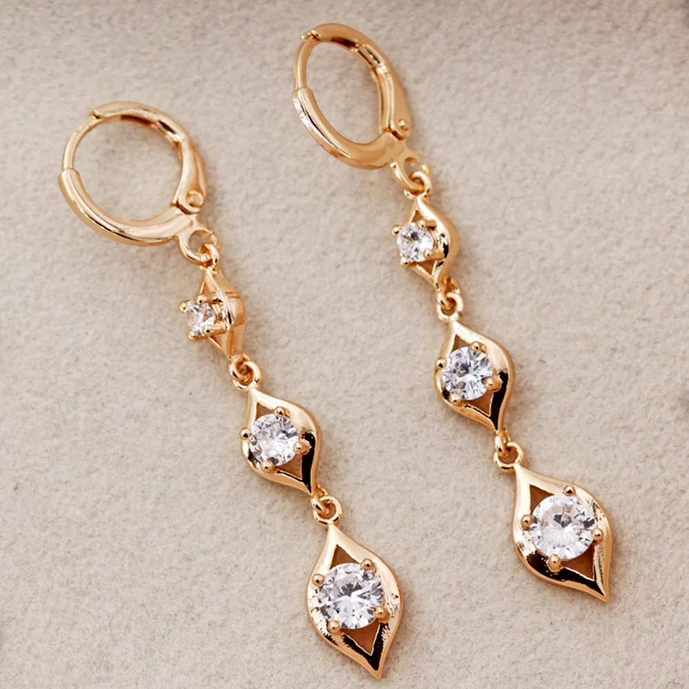 

Luxury Bohemian Earrings for Women's Earrings Gold Filled Dangle Drop Earring Trendy Jewelry for Party Wedding Gift