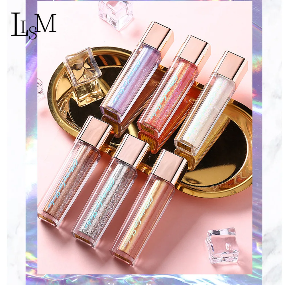 LISM блеск жидкие тени для век стойкий макияж Жидкие водонепроницаемые мерцающие