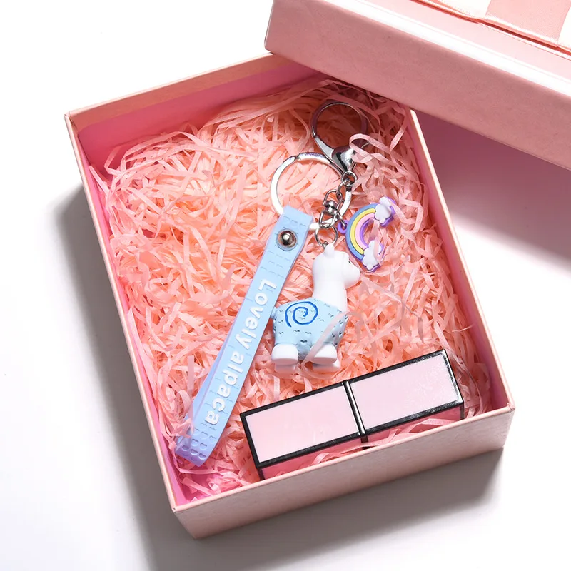 Мультяшная каучуковая Альпака брелок кулон креативная пара сумка милый