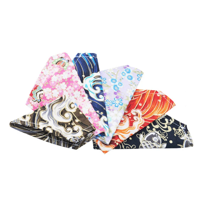 Женский слюнявчик ошейник для больших собак японская бандана шейный платок