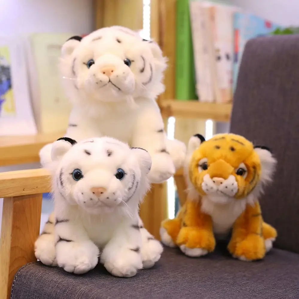 

1pc 12cm Mini Sitting Tiger Plush Toys for Children Kids Cute Staffed Animal Doll Kids Creative Gift Home Decor Christmas Gift
