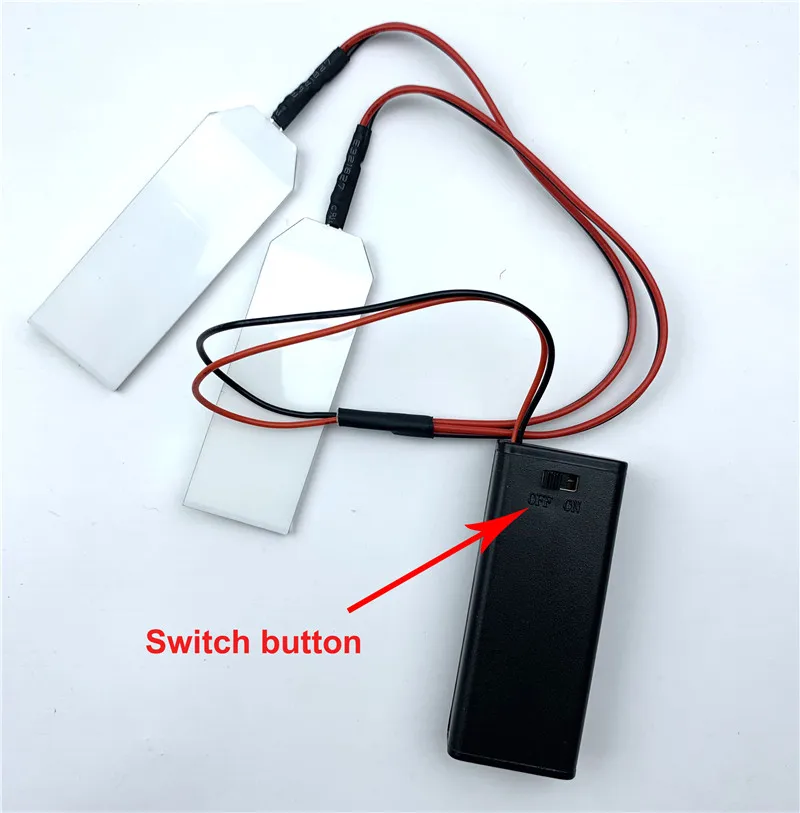 Halloween DIY LED Light Eyes Kits for Helmet Cosplay Modified Mask Accessories AAA Battery #01 |