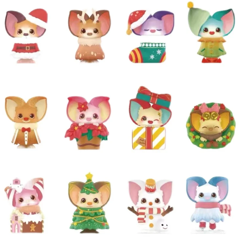 Купить Оригинальные игрушки, POP MART YOKI, Рождественская модель, подтвержденный стиль, милая аниме фигурка, Подарочная коробка сюрпризов Купить Оригинальные игрушки, POP MART YOKI, Рождественская модель, подтвержденный стиль, милая аниме фигурка, Подарочная коробка сюрпризов