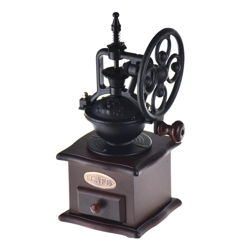 Эко-кофемолка в винтажном стиле ручная кофемолка аксессуары для кофейни