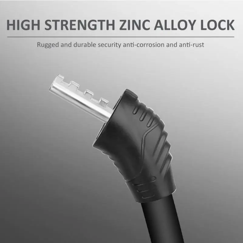 Мотоцикл замок Цифра велосипедная цепь Противоугонный анти режущий сплав сталь