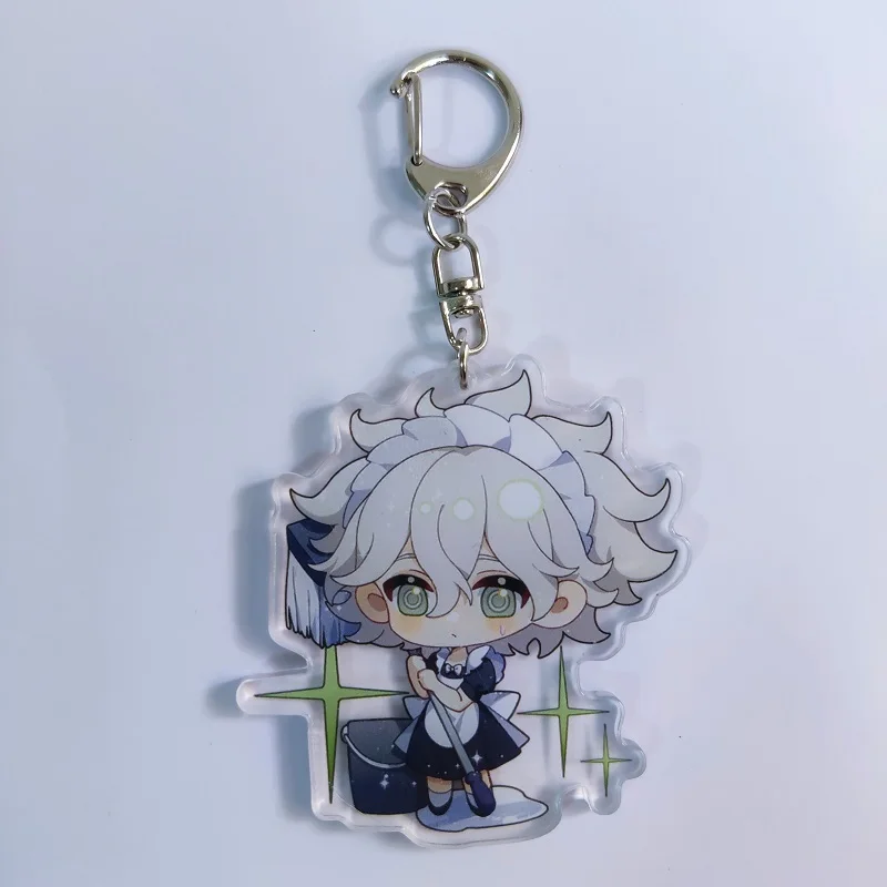 Акриловый брелок для ключей с аниме-фигуркой из игры данганронпа | Украшения и