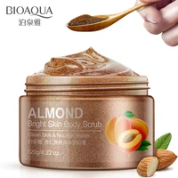 bioaqua almond skin facial scrub cleansing face cream hydrating face scrub exfoliating lotion mud exfoliating gel cosmetics