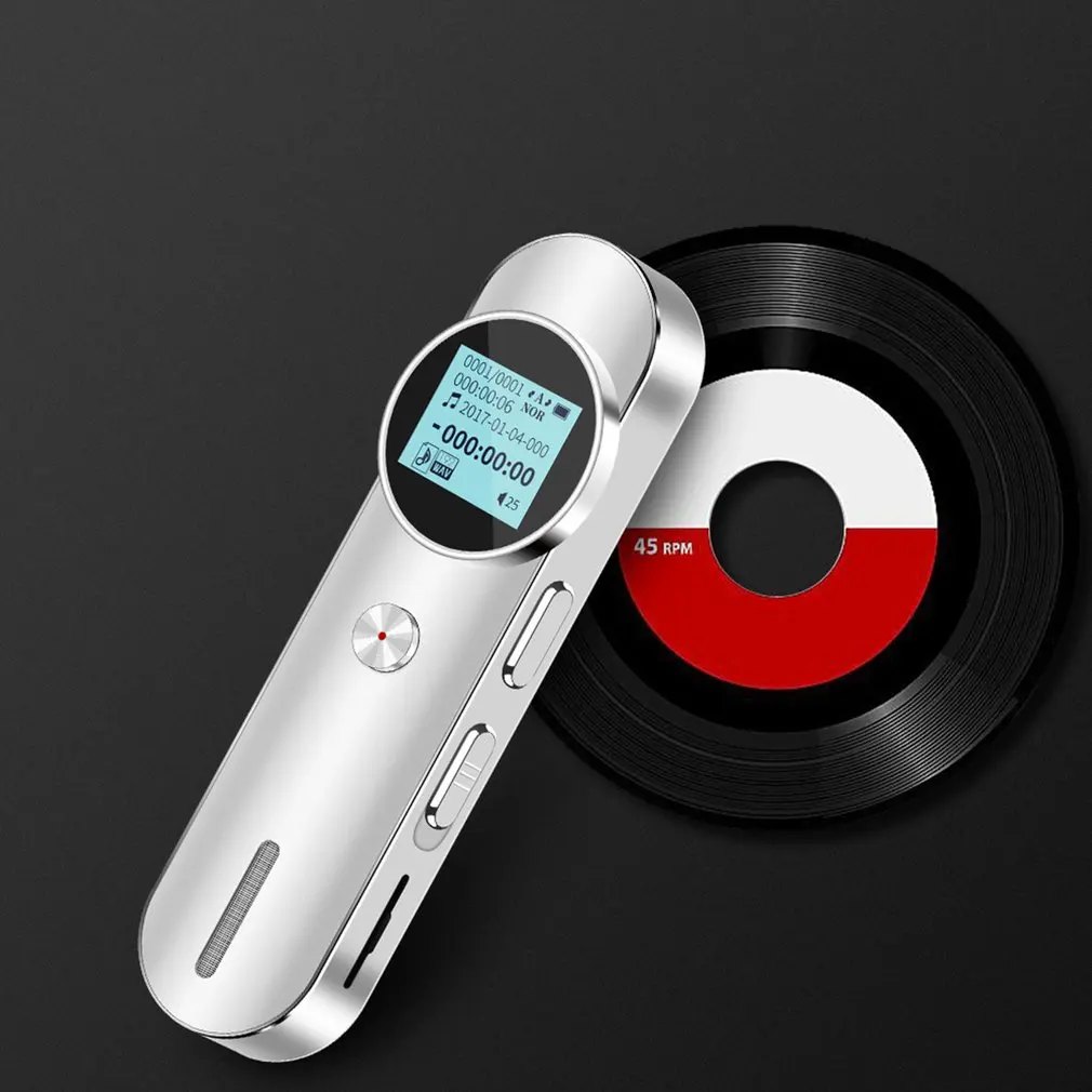 

K778 8GB Smart Voice Recorder Portable Multi-function Voice Recorder Intelligent Digital Sound Recorder 1536KB MP3 Player