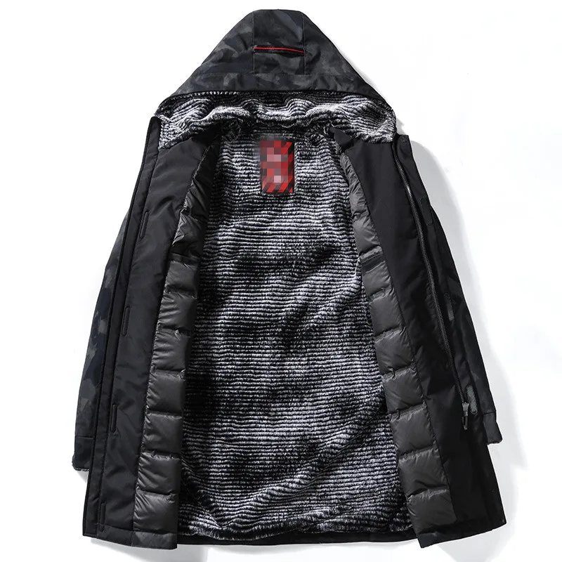 10XL 8XL 6XL 5X высокое качество 40 градусов Цельсия Dow Куртка Теплая мужская зимняя