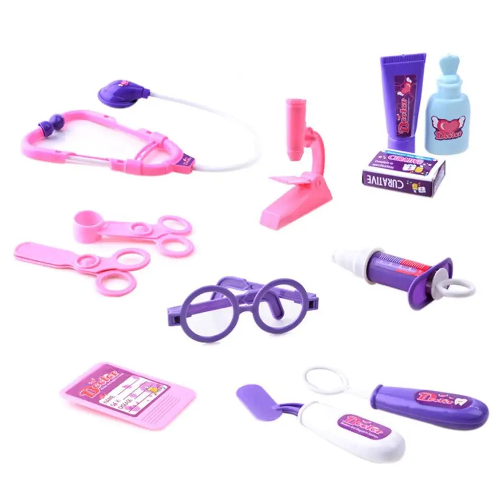 

Kids Educational Pretend Doctor Case Toy Set Child Medical Kit Doctor Case Juguetes Nurse Roleplay Toy Set Gifts