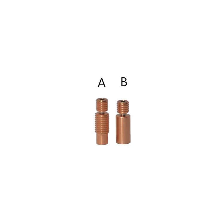 

3d printer throat V6 copper alloy