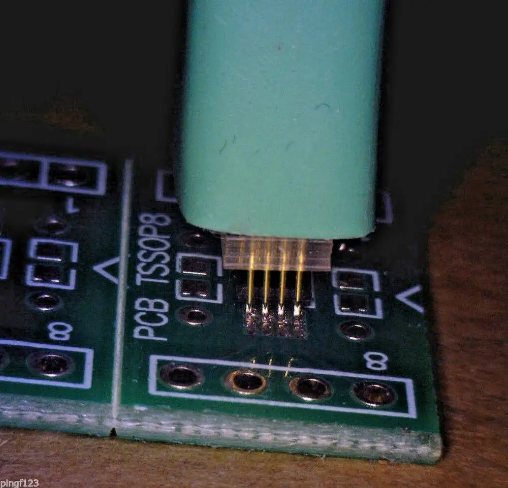 Подпружиненный адаптер pogo TSSOP8 для программирования кабеля Carprog EEPROM | Электронные