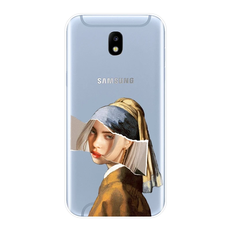 ТПУ чехол для телефона для samsung Galaxy J3 J5 J7 J2 J5 J7 премьер-арт Мягкая силиконовая накладка на заднюю панель для samsung J4 J6 J8 плюс
