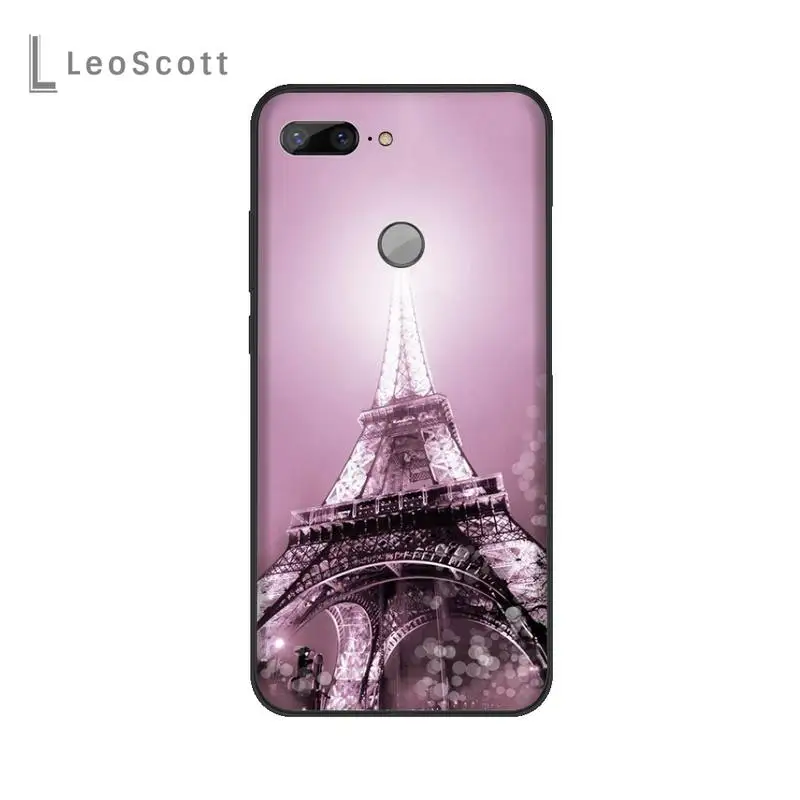 

France Paris the Eiffel Tower Phone Cases For Huawei Enjoy 7 7s 8 8e 9 9e 10 plus P8lite 2017 Honor 5a view9 play 3e