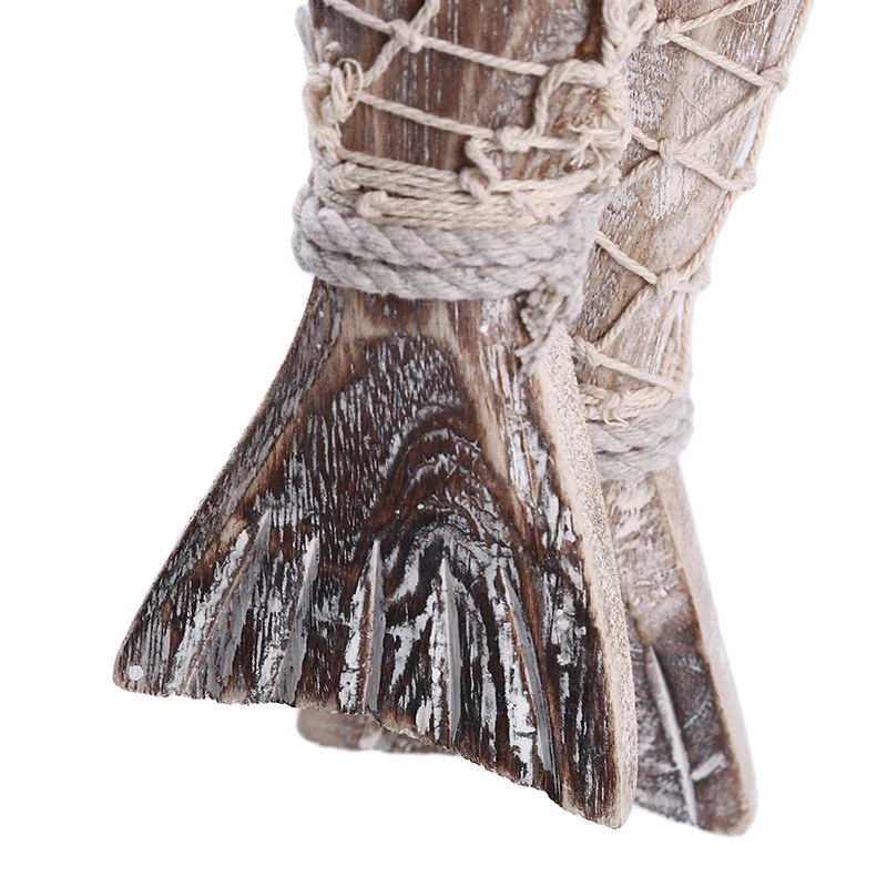 Деревянные висячие рыбки в средиземноморском стиле деревенские береговые