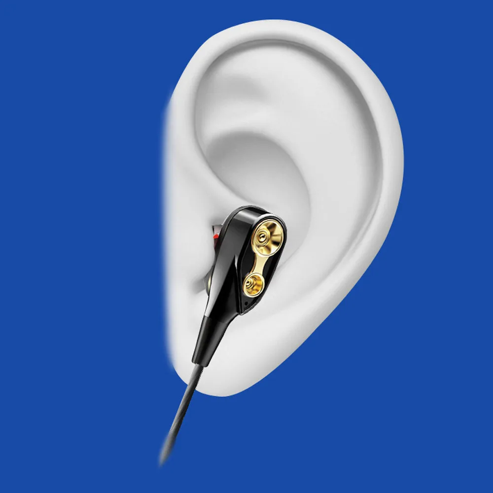 Beautyss New Type C Wired Earphone In Ear Stereo Earbud SuperBass HIFI Musci With Mic Sport Headset For XiaoMi | Электроника