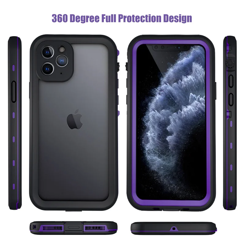 Противоударный Водонепроницаемый чехол для iPhone 11 Pro спорта на открытом воздухе