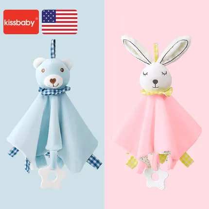 Новые Мягкие Полотенца детские игрушки успокоить спальный животных одеяльце