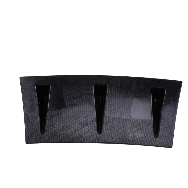 Автомобильный нижний спойлер POSSBAY стильный задний бампер из углеродного волокна