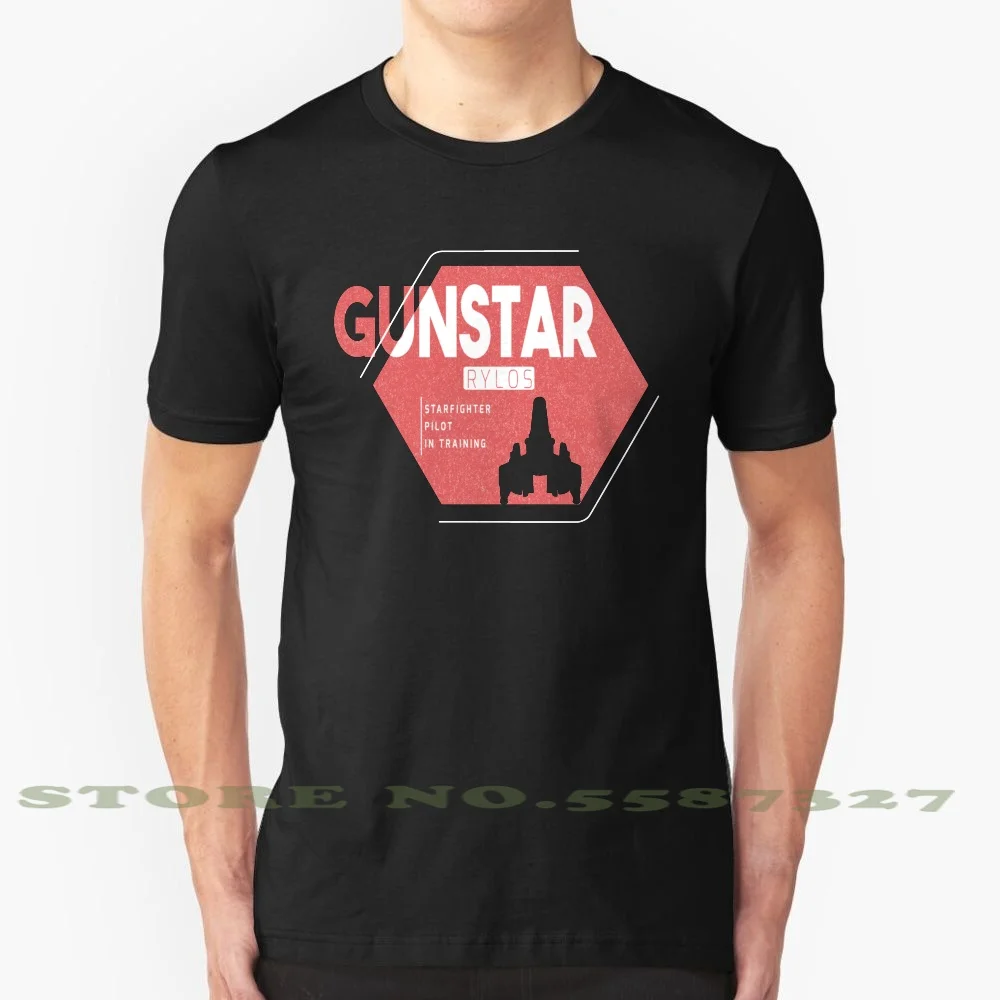 Тренировочная черно-белая футболка пилота Gunstar для мужчин и женщин последний